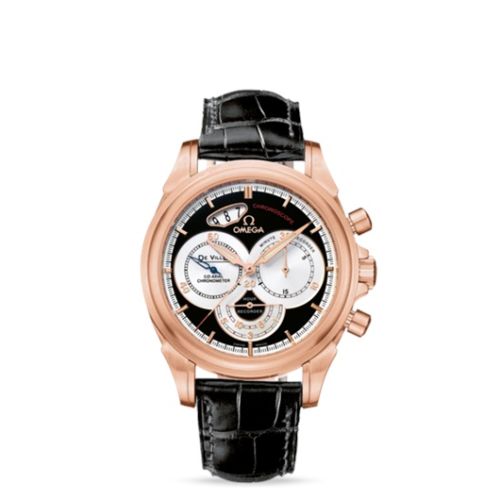 Omega De Ville Co-Axial 41 Chronoscope Red Gold / Black